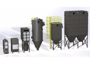 Quality Iron Works Industrial Dust Collector High Performance AAF Cartridge DFT Series wholesale