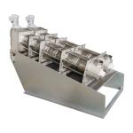 Industrial Sludge Dewatering Equipment Wastewater Treatment Multi Disc Screw