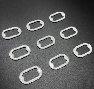 Quality Decorative Nylon Coated Metal Bra Strap Buckle 15mm Bra Rings wholesale