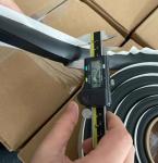 OEM Mastic Butyl Rubber Tape Rope 25X25 ISO Certificated