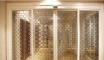 decorative glass usded in sliding door