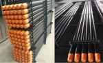 Friction welded Oil and Gas Well DTH Drilling Tools Threaded Steel Rod Pipe With