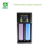 USB Rechargeable Battery Charger 4.2V 500mA 1A 2A For 18650 26650 21700 14500