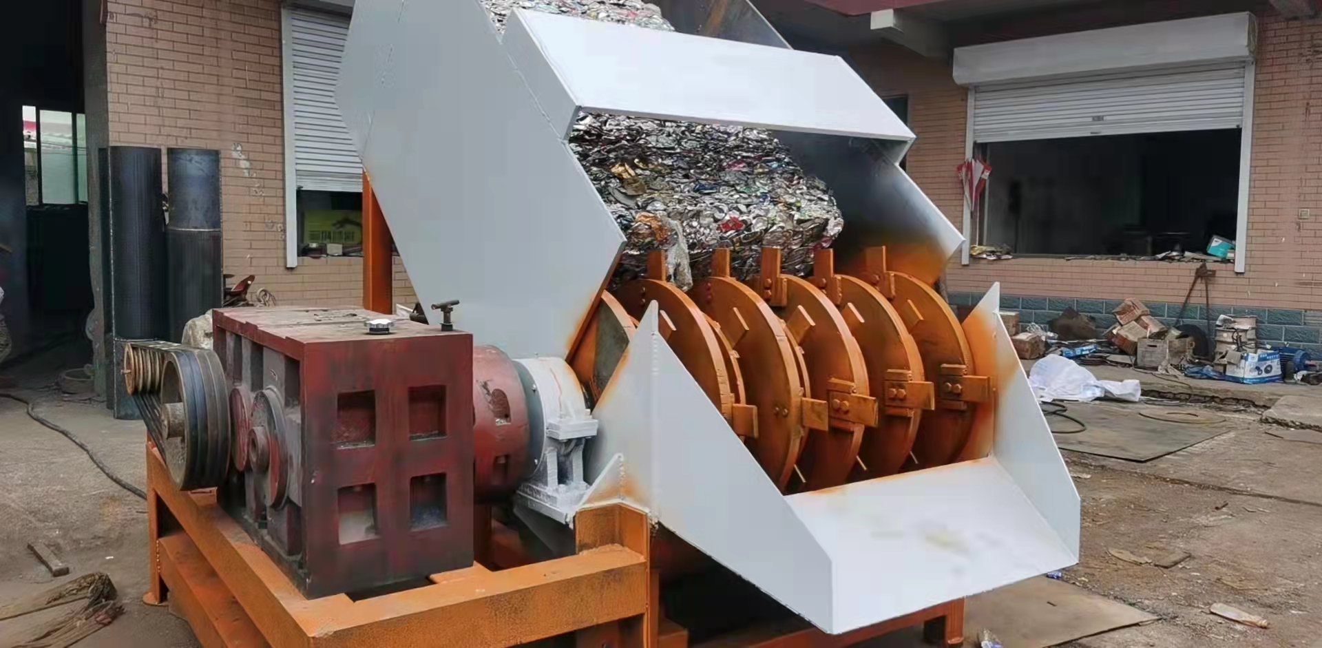 Revolutionary Bale Opener for Multi-Functional Model Papers Cartons and Bottles