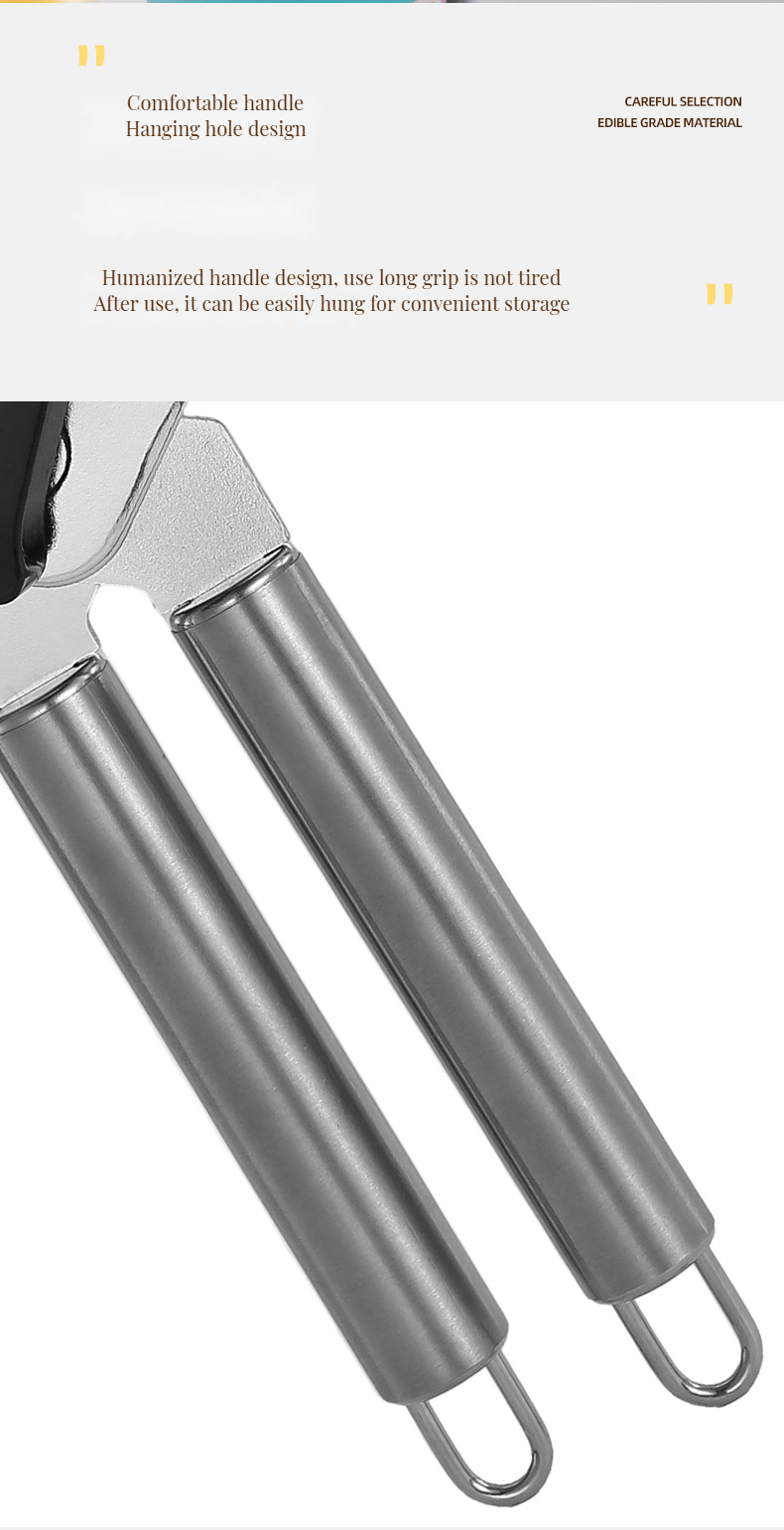 Stainless Steel Multi-Function Manual Garlic Masher Tool for Kitchen Gadget 1 Piece
