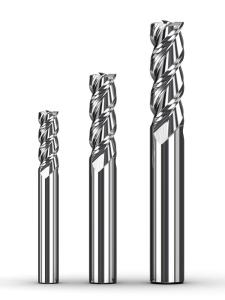 Quality Durable Tungsten Carbide Flat End CNC Milling Cutter For Aluminum Alloy Cutting Tools wholesale