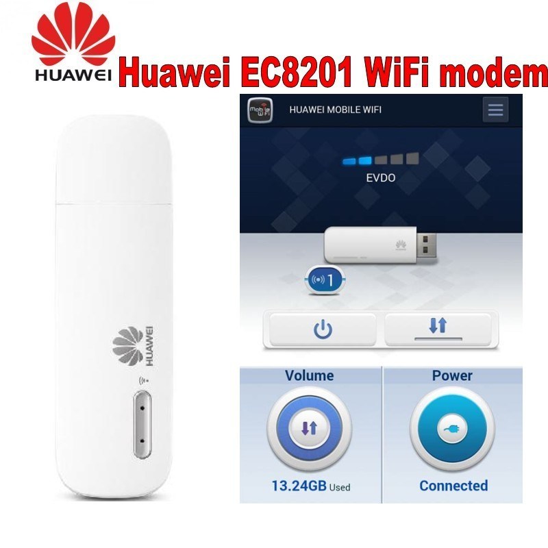 Huawei Original Unlocked Ec8201 Modem 4G LTE WiFi Dongle Portable Wireless WiFi USB Modem Mobile Router