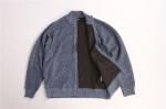 Stockpapa Male Casual zip up turtleneck sweater