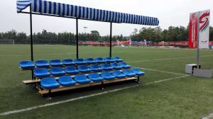 Quality Anti Water Colored Low Back Chairs Portable Outdoor Bleachers wholesale