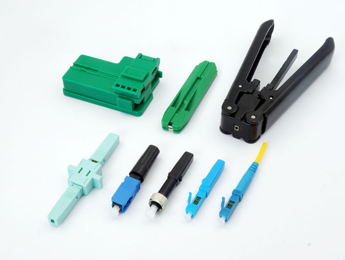 Non Fusion Fast Assembly SC/APC Fiber Optic Connection Module for Dual Fiber Connector