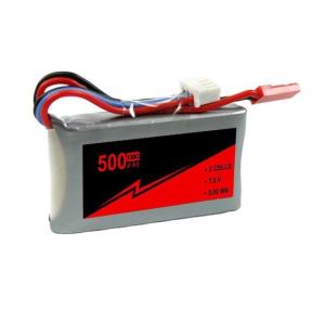 Quality 7.6V 65~130C 2s 500mah Lipo Battery FPV RC Drone Battery High Voltage wholesale