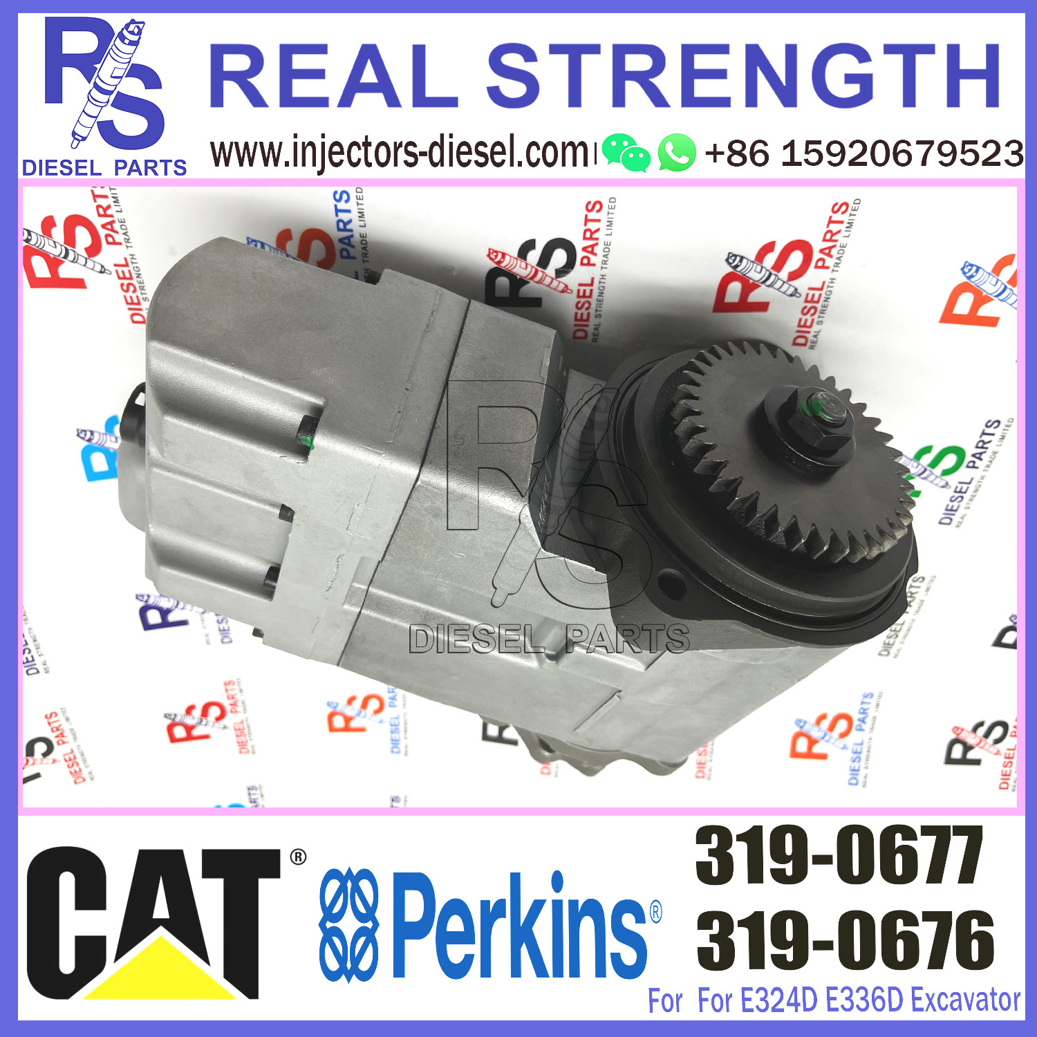 C9 diesel engine injection pump 3190677 319-0677 for CAT excavator E330D E336D