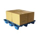 Nine Feet Plastic Shipping Pallets Plastic Rackable Pallets SGS Approval