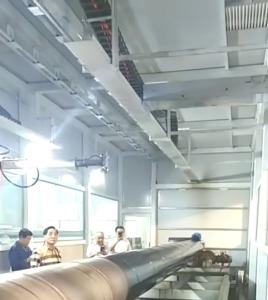 Quality Internal And External Liquid PU Spraying Equipment For Steel Pipes wholesale