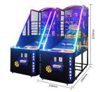 150KG Coin Operated Street Arcade Basketball Machine For Home 140W