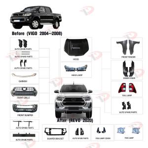 Quality ISO 9001 Hilux Upgrade To Rocco Toyota Revo Body Kit wholesale