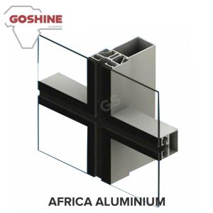 Quality High Quality Industrial Extruded Curtain Wall Aluminum Profile wholesale