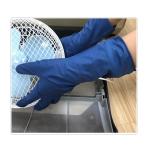 Long Blue Disposable Thick Work Nitrile Gloves For Light Industry