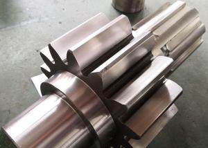 Quality Custom 515mm Transmission Output Spur Gear Shaft 58-62 HRC wholesale