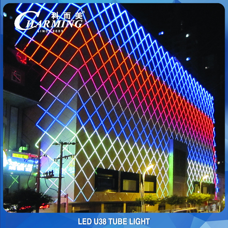 SMD5050 LED Pixel Tube Light RGB U38 Anti Corrosion Multi Scene