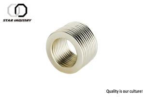 Quality MSDS Approval N52 Qualified Ring Neodymium Permanent Magnets wholesale