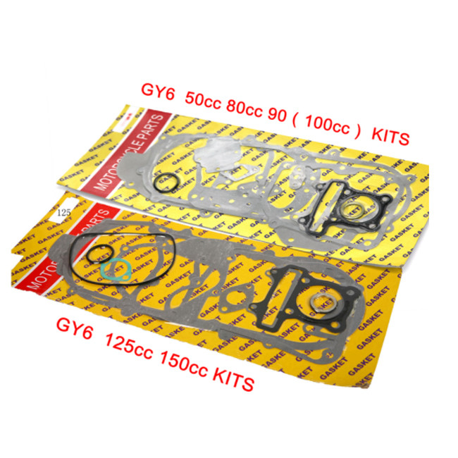 GY6 Gasket Other Motorcycle Parts 4.5 Cm Length Flat Colored With 57.4mm Head
