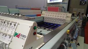 Quality Neat Stitches Multi Head Embroidery Machine , 24 Multi Needle Quilting Machine wholesale