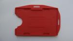 Trade Show Badge Holders For Exhibition , PVC Decorative Name Badge Holders