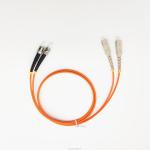 High Speed Fiber Optic Cables LC UPC To ST UPC Fiber Optic Patch Cord Custom