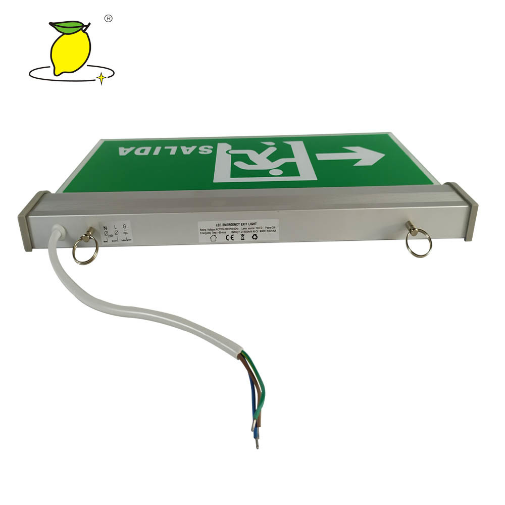Energy Saving LED Emergency Light For Hotel / Supermarket / Movie Theater