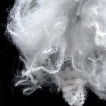 Virgin Hydrophilic Polyester Staple Fiber , 1.5D×51mm Solid PSF Fiber
