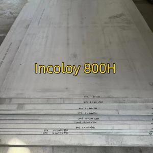 Quality Incoloy 800/800H/800HT Nickel Alloy Steel Plate UNS N08800 Incoloy Alloy Sheet wholesale