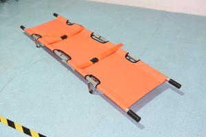 Quality W550MM Wheeled Folding Medical Stretcher wholesale