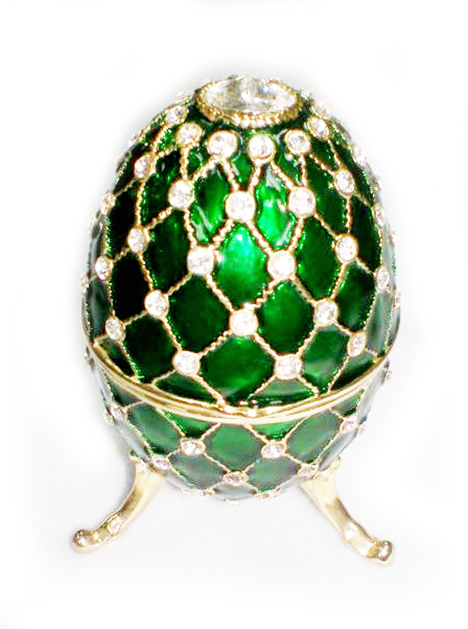 Luxury Faberge Easter Eggs Jewelry Organizer Faberge Egg Jewelry Box Vintage StyleTrinket Box Faberge Egg Jewelry Box