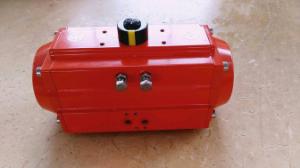 Quality single acting spring return rack and pinion pneumatic valve actuator wholesale