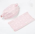Pink Face Mask Earloop 3 Ply Disposable Dust Masks Low Breathing Resistance