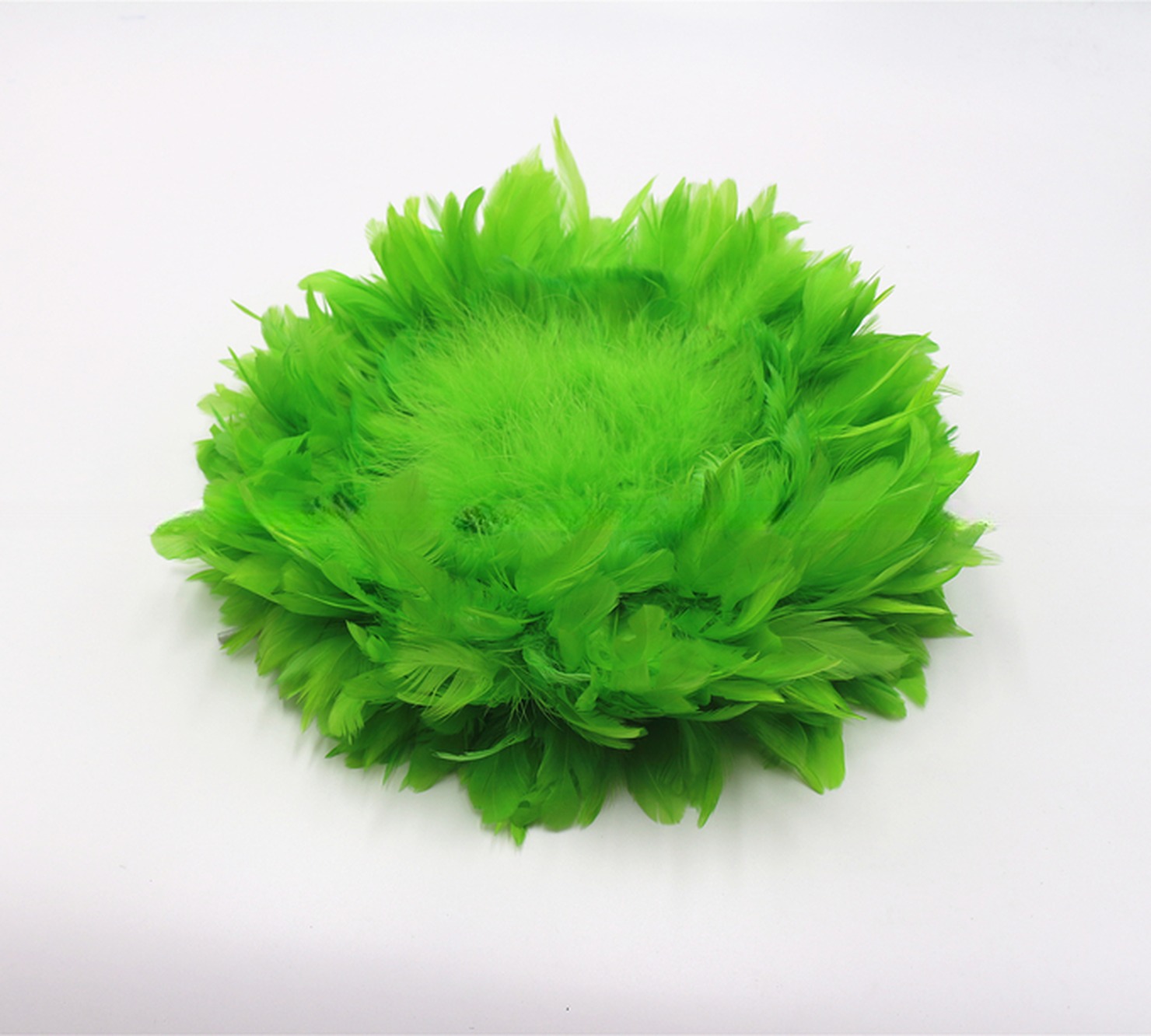 30*30 cm Handmade Hawaiian Feather Rattles Dyed Pattern Design