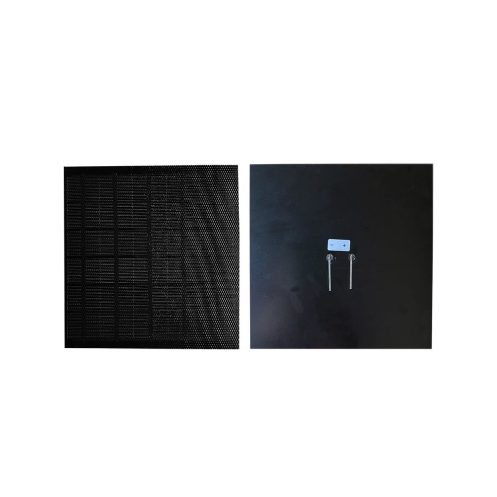 25.8% Longi Cell Module Full Black Walkable Semi Rigid Solar Panel For Table Desk Artificial Solar Tree Bench