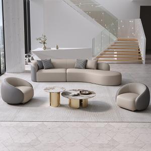 Quality Modern Stainless Steel Living Room Combination Round Coffee Table wholesale
