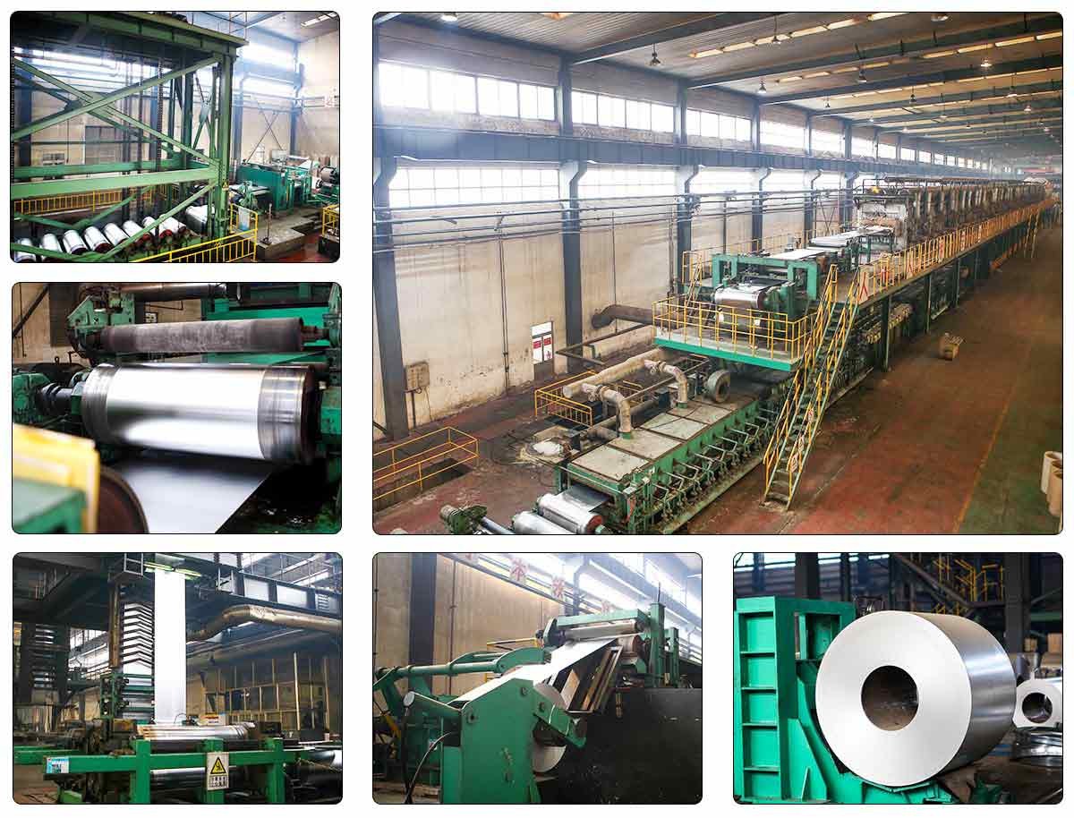 Galvalume Steel Plate Prepainted Color Steel Coils Chromated Surface Treatment