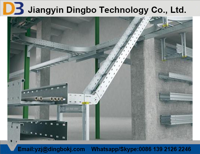 Galvanized Perforated Cable Tray Making Machine by Chain Drive Type