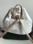 Elegant custom ladies faux PU leather bagpack women backpack