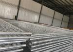 8'x12' Q195 Q235 Temporary Chain Link Fence 60mm x 60mm x 2.7mm