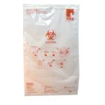 600MM wide double big zipper bag for industrial and medical waste products