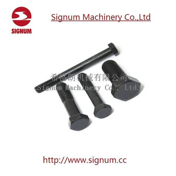 Clip Bolt for Rail Fishplate, Railway Fasteners Hex Head Bolt