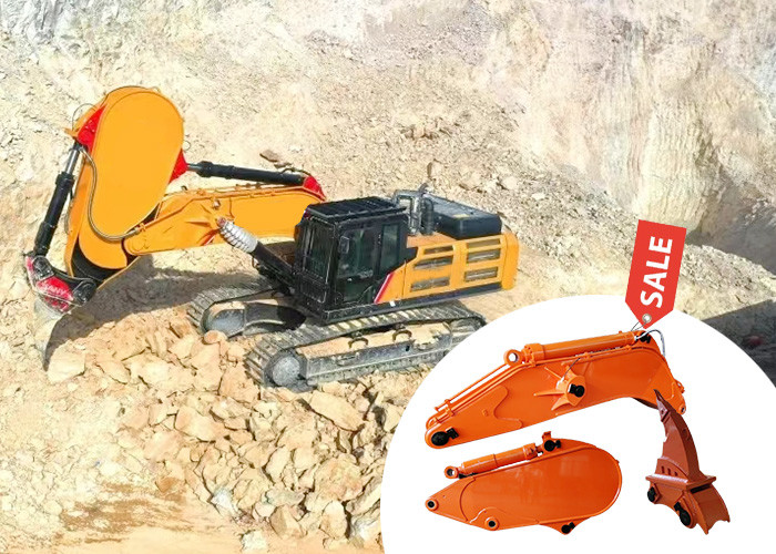 Q355B Excavator Rock Arm Digger Rock Boom For Mining / Construction Work