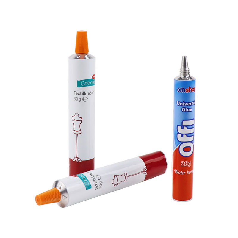 PASSEN Long Nozzle 15ml Cosmetic Tube Aluminum Tube Packaging For Cosmetics