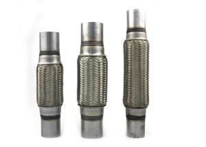 Quality Id 45mm Wire Braided 201 Stainless Steel Flexible Exhaust Tubing For Auto Engine Muffler wholesale