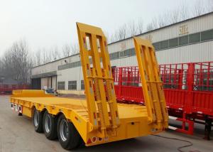 Quality Highway Construction Semi Low Bed Trailer Truck wholesale