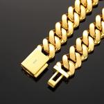 16 Inch Moissanite Hip Hop Chains 18 Inch 925 Sterling Silver Miami Cuban Link